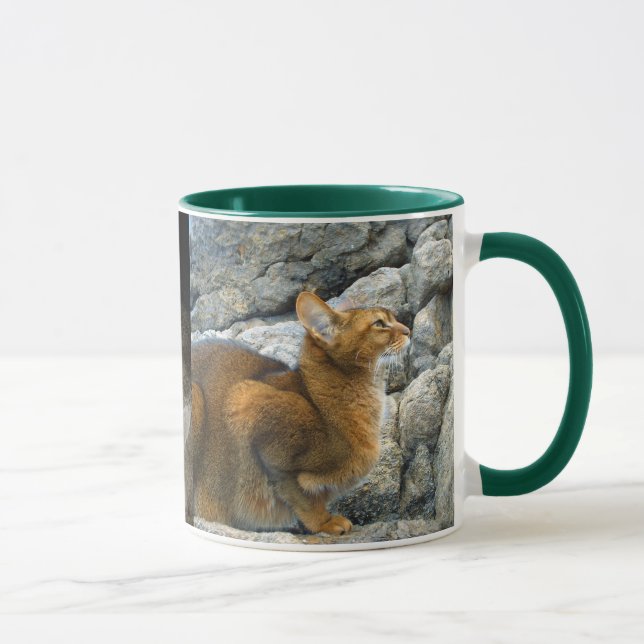Abyssinian Cats Mug (Right)