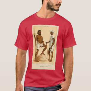Abyssinian Ethiopian and Hindoo Hindu Hand painted T-Shirt