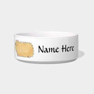 Abyssinian Guinea Pig. Bowl
