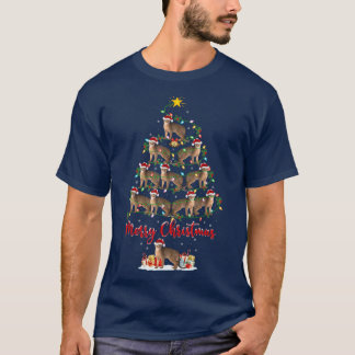 Abyssinian Lover Matching Santa Abyssinian Christm T-Shirt