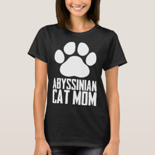 Abyssinian mum Abyssinian kitten Abyssinians 3 T-Shirt