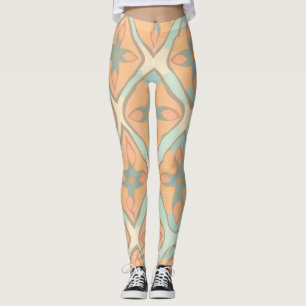 Abyssinian Pastel Colourful Personalised Pattern Leggings