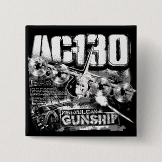 AC-130 15 CM SQUARE BADGE