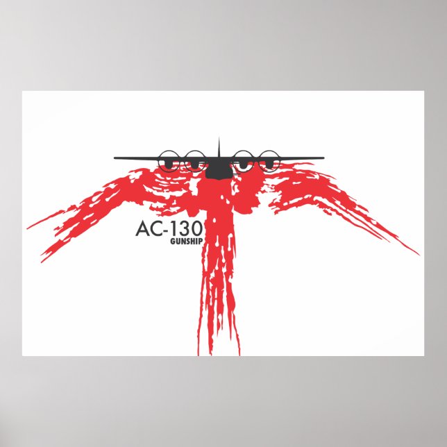 AC-130 Gunship Poster (Front)