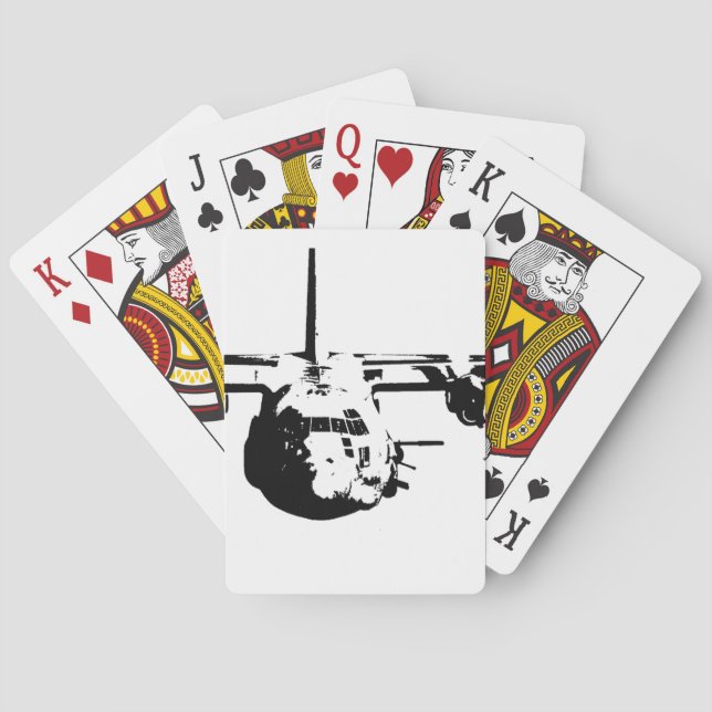 AC-130 PLAYING CARDS (Back)