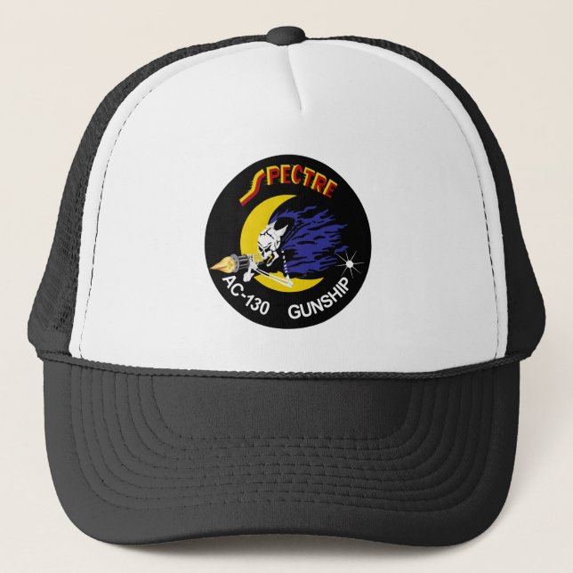AC-130 Spectre Gunship.PNG Trucker Hat (Front)