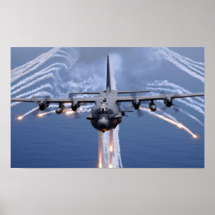 AC-130 Spectre Gunship Poster