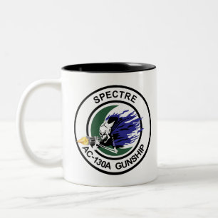 AC-130A Spectre Gunship.PNG Two-Tone Coffee Mug