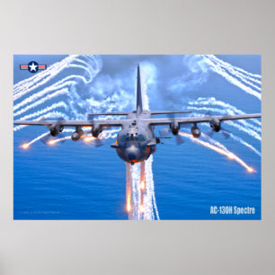AC-130H SPECTRE POSTER