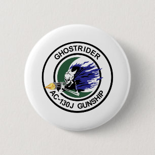 AC-130J Ghostrider Gunship.PNG 6 Cm Round Badge
