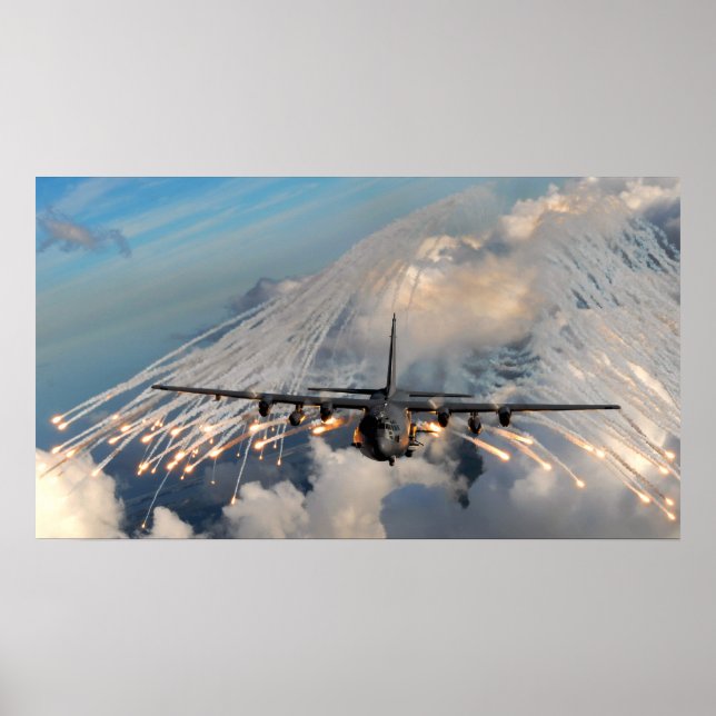 AC-130U Gunship Poster (Front)