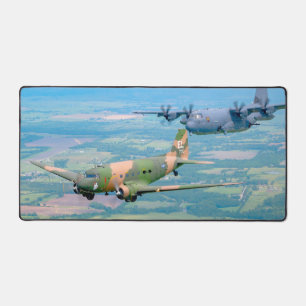 AC-47 SPOOKY and AC-130H SPECTRE  Desk Mat