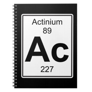 Ac - Actinium Notebook