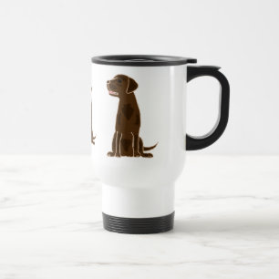 AC- Chocolate Lab Travel Mug