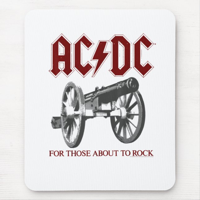 AC_DC - Canones Mouse Mat (Front)