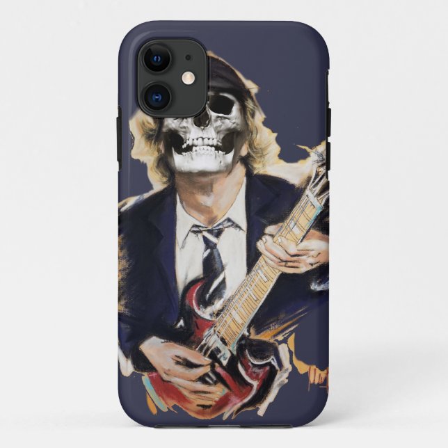 AC/DC SKULL Case-Mate iPhone CASE (Back)