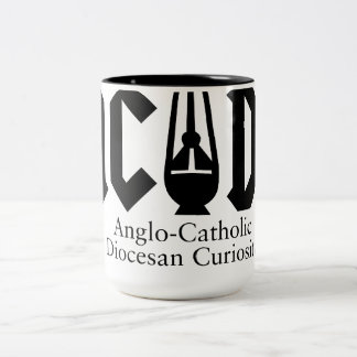 AC/DC with Caffeine Two-Tone Coffee Mug