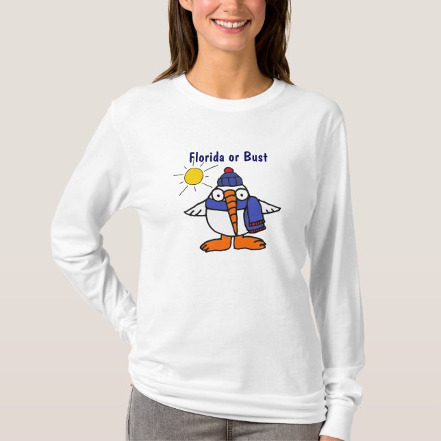 AC- Florida or Bust Snowbird shirt (Front)