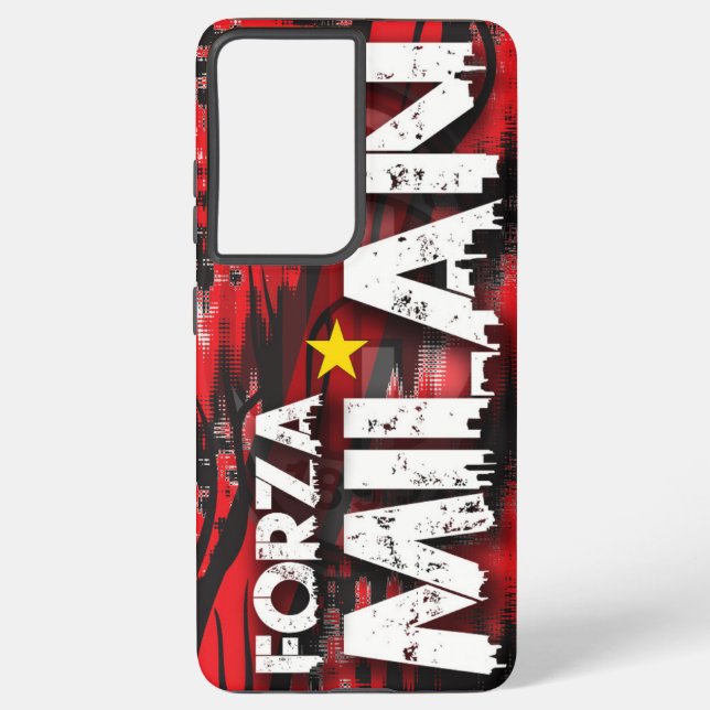 AC Milan Concept Uno Samsung Galaxy S21 Ultra Case (Back)