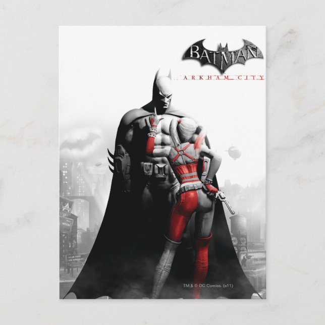 AC Poster - Batman & Harley Postcard (Front)