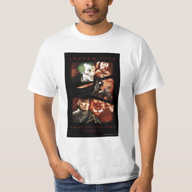 AC Poster - You're Not Safe Here 2 T-Shirt (Front)