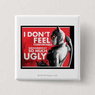 AC Propaganda - Catwoman Uncomfortable 15 Cm Square Badge
