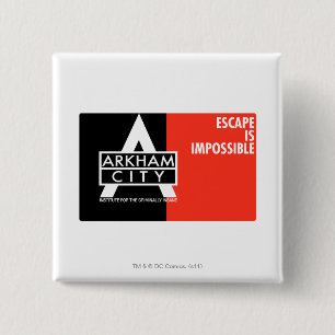 AC Propaganda - Escape is Impossible 15 Cm Square Badge