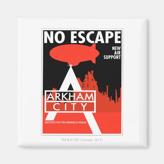 AC Propaganda - No Escape - New Air Support Magnet (Front)