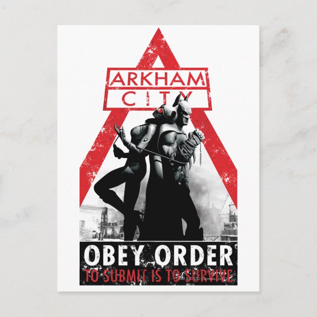 AC Propaganda - Obey/To Submit Is To Survive Postcard (Front)