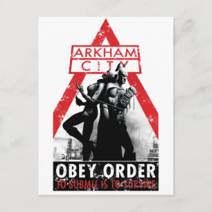 AC Propaganda - Obey/To Submit Is To Survive Postcard