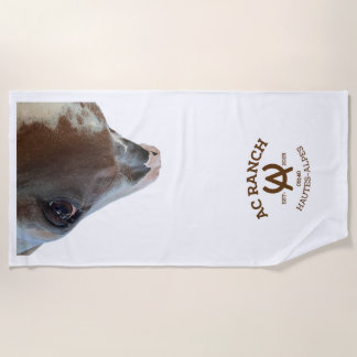 ac ranch beach towel