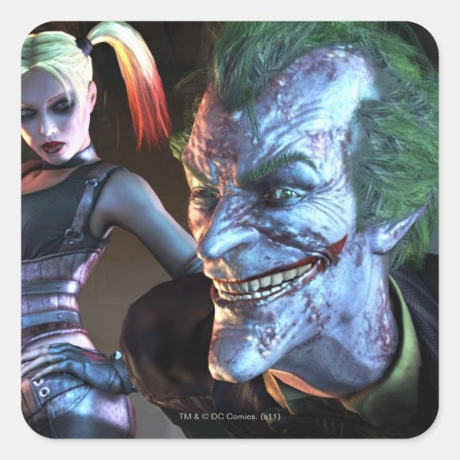 AC Screenshot 12 Square Sticker (Front)