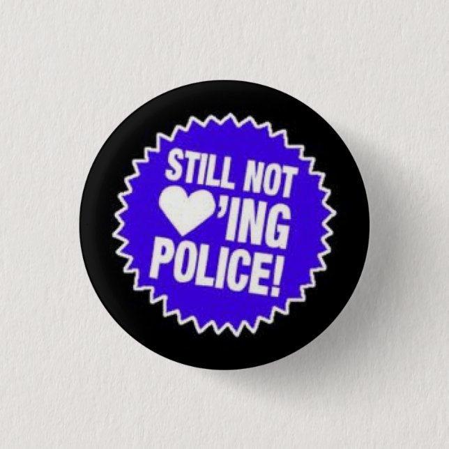 acab 3 cm round badge (Front)