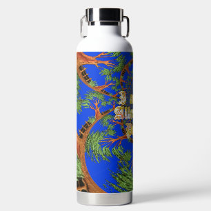 Acacia Alchemy: I Am Not Allergic to People Art  Water Bottle