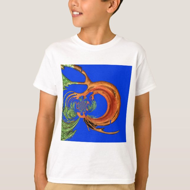 Acacia Circle Art Print T-Shirt (Front)