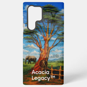 Acacia Legacy™: Blue Sky Maasai Mara Elephant Samsung Galaxy Case