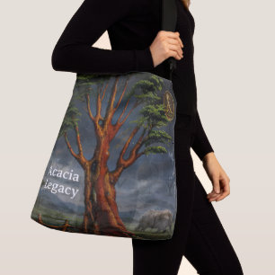 Acacia Legacy™: Heritage Tree Elegant Safari Liv Crossbody Bag