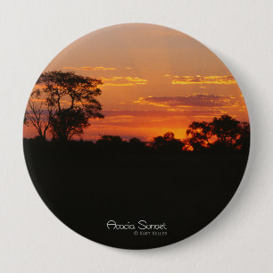 Acacia Sunset 10 Cm Round Badge