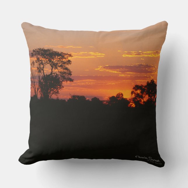 Acacia Sunset Cushion (Front)