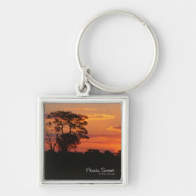 Acacia Sunset Keychain (Front)