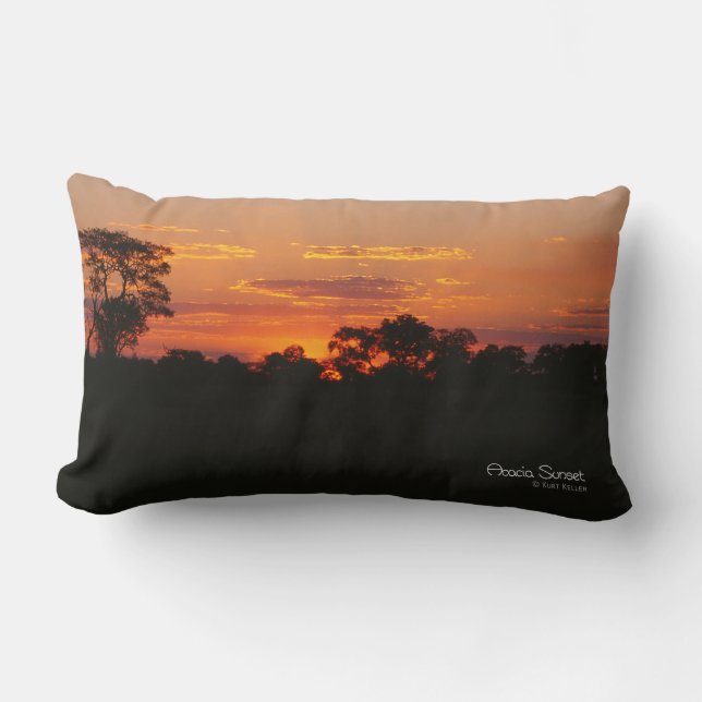Acacia Sunset Lumbar Cushion (Front)