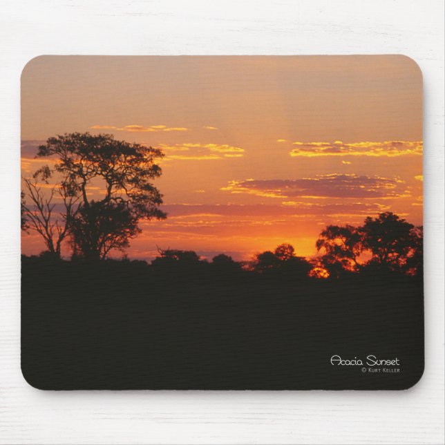 Acacia Sunset Mousepad (Front)
