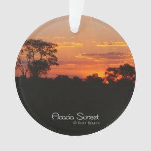 Acacia Sunset Ornament
