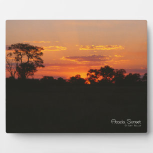 Acacia Sunset Plaque