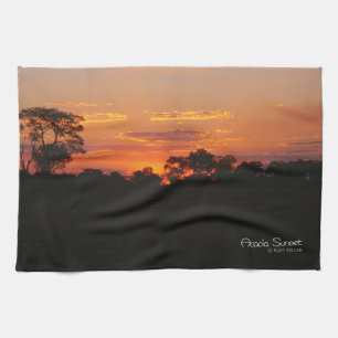 Acacia Sunset Tea Towel