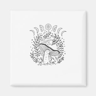 Academia Goblincore Cottagecore Aesthetic Witchy M Magnet