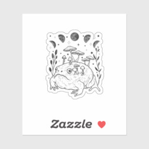 Academia Moon Witchy Goblincore Aesthetic Frog