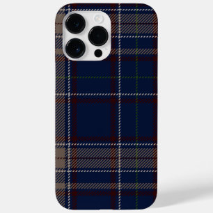 Academia Navy Blue Plaid Case-Mate iPhone 14 Pro Max Case