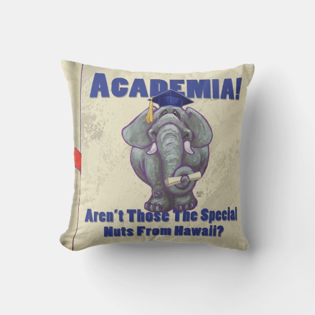 Academia Scroll Cushion (Front)