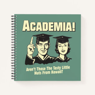 Academia: Tasty Nuts From Hawaii Notebook